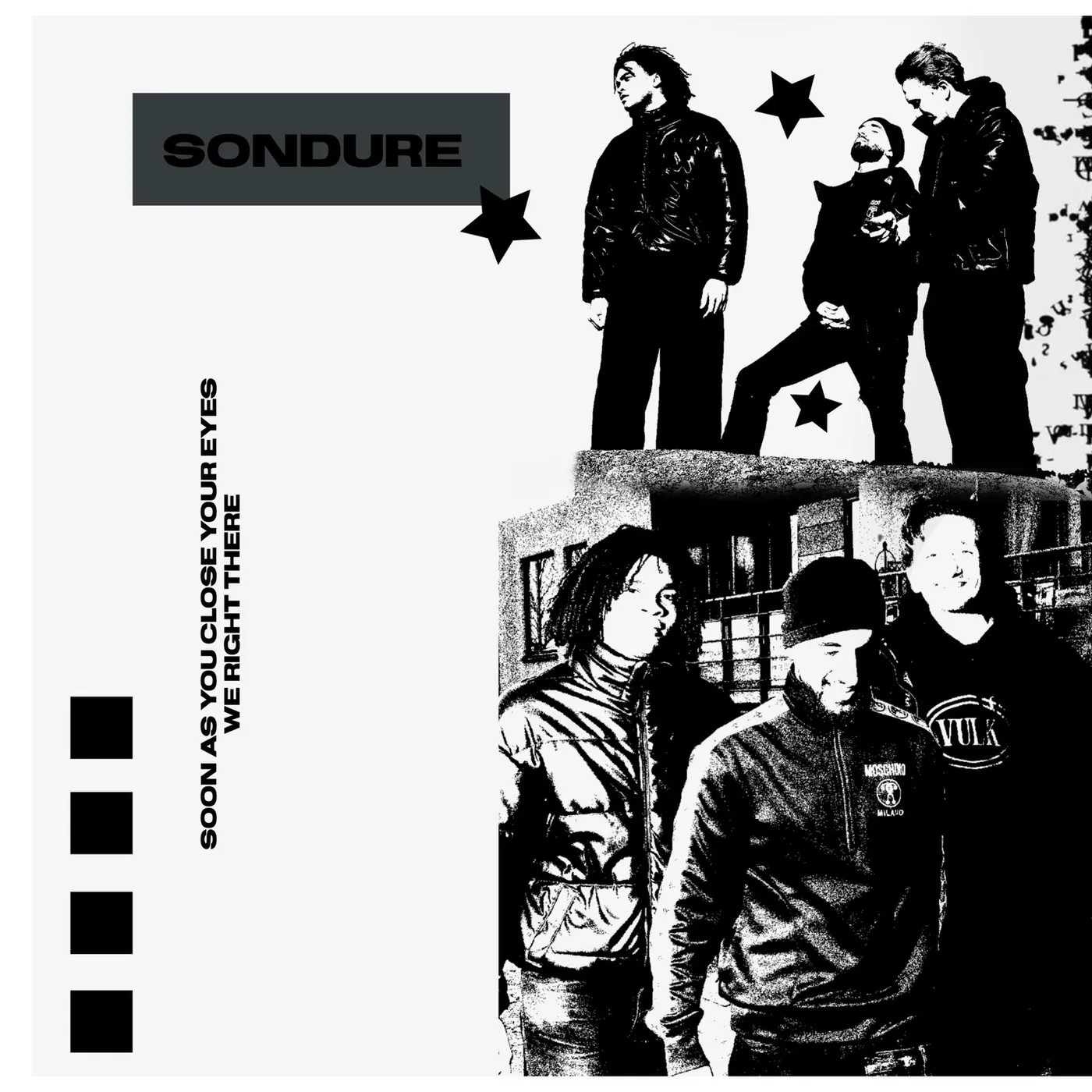 “signal found”: the collective as a black-and-white poster